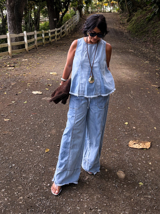 Wash Denim Set