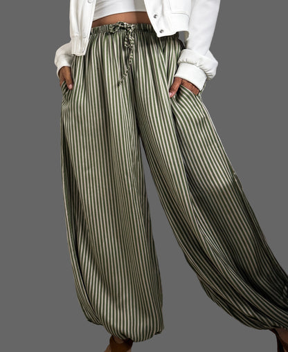 Striped Aladdin Pants