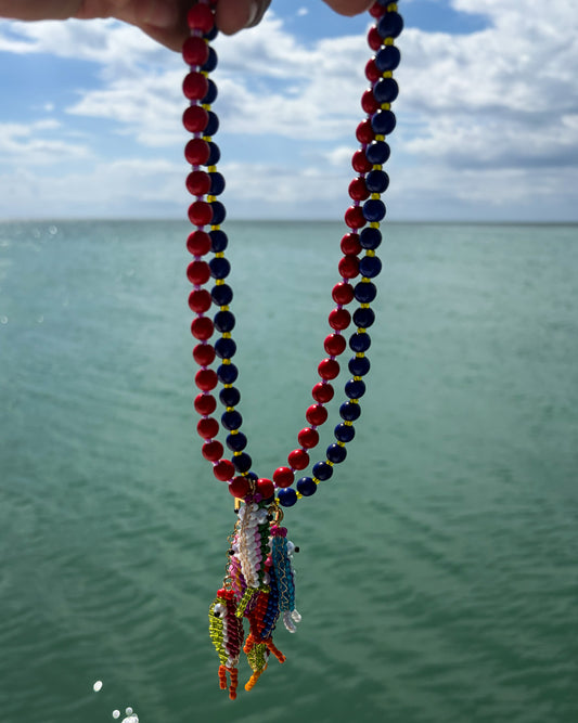 Color Fish Necklace