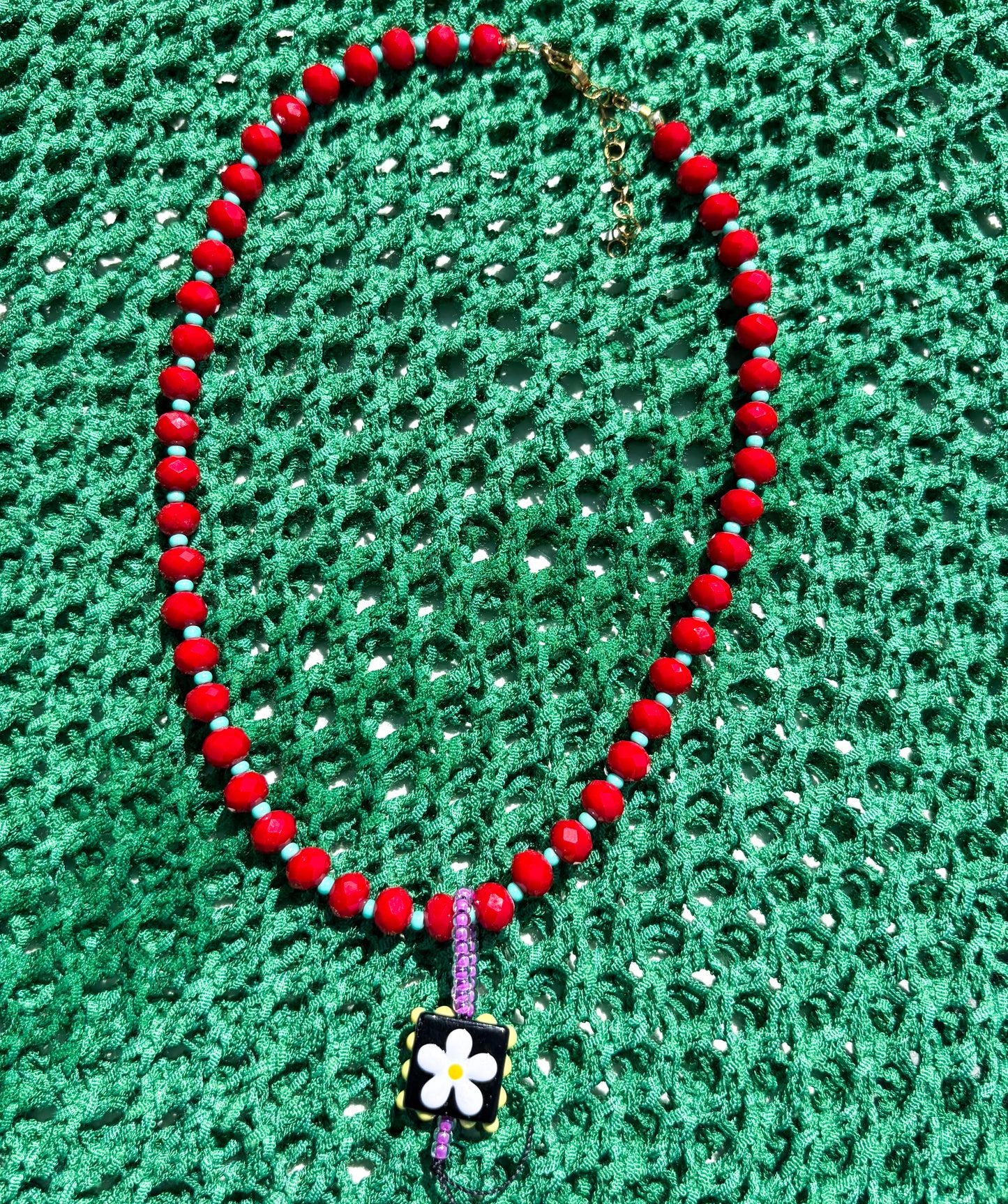 Charm Beaded Necklace