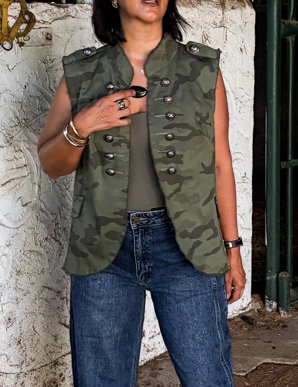 Napoleon-Style Camo Vest 🇮🇹