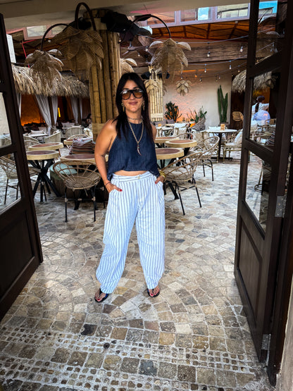 Striped Trousers