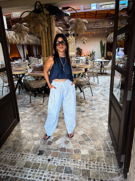 Striped Trousers