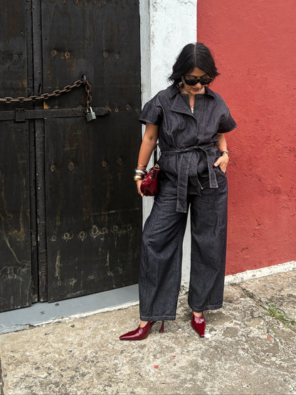 Dark Wash Denim Set 🇨🇴