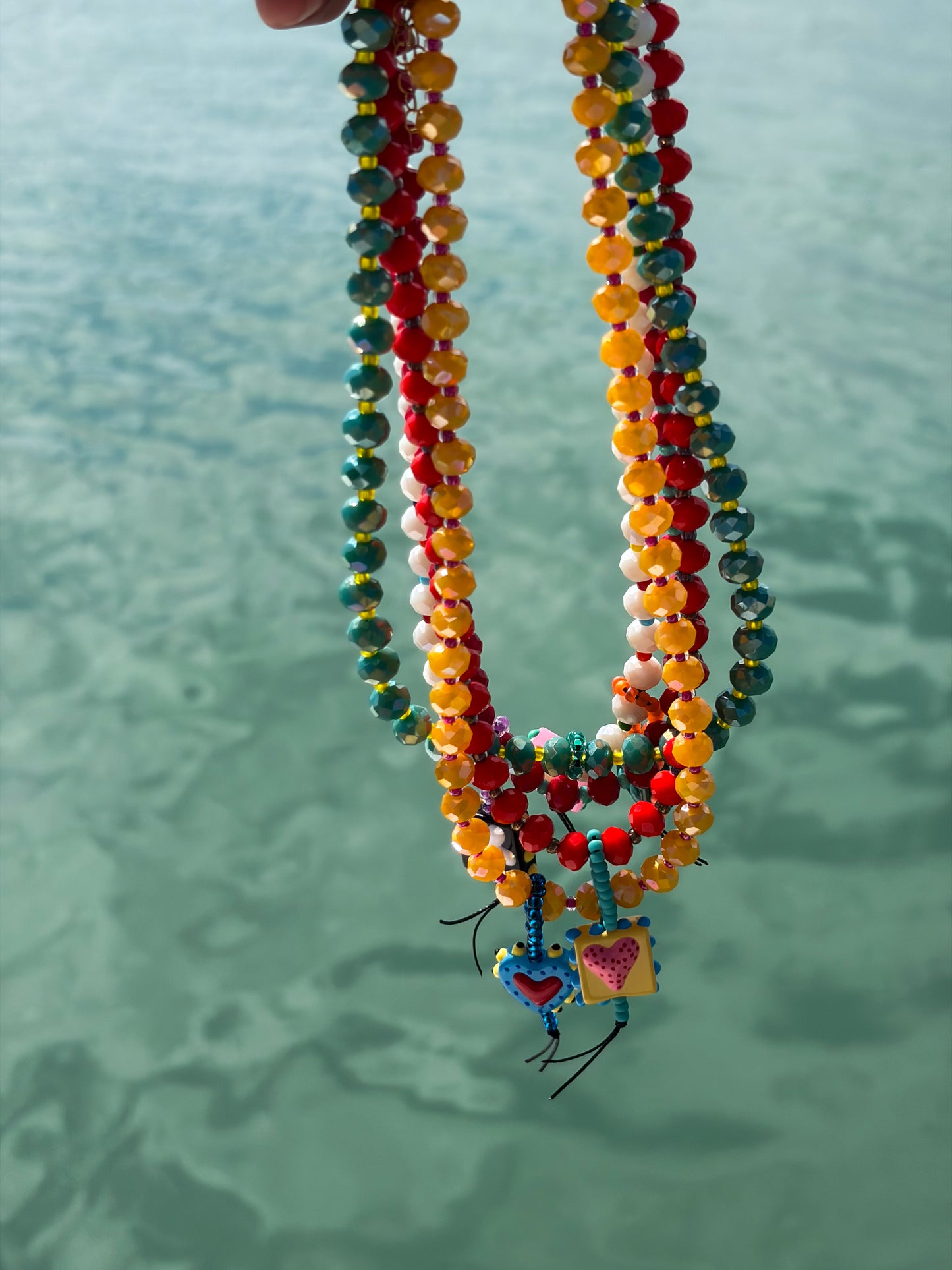 Charm Beaded Necklace