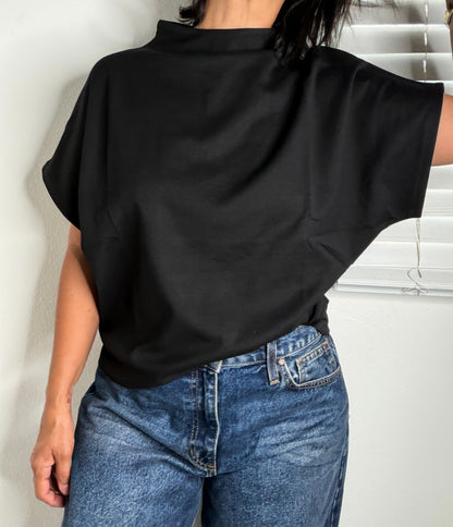 Mock Neck Top