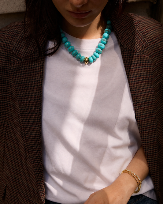 Turquoise Beaded Necklace