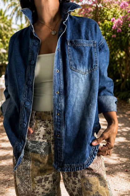Denim Top