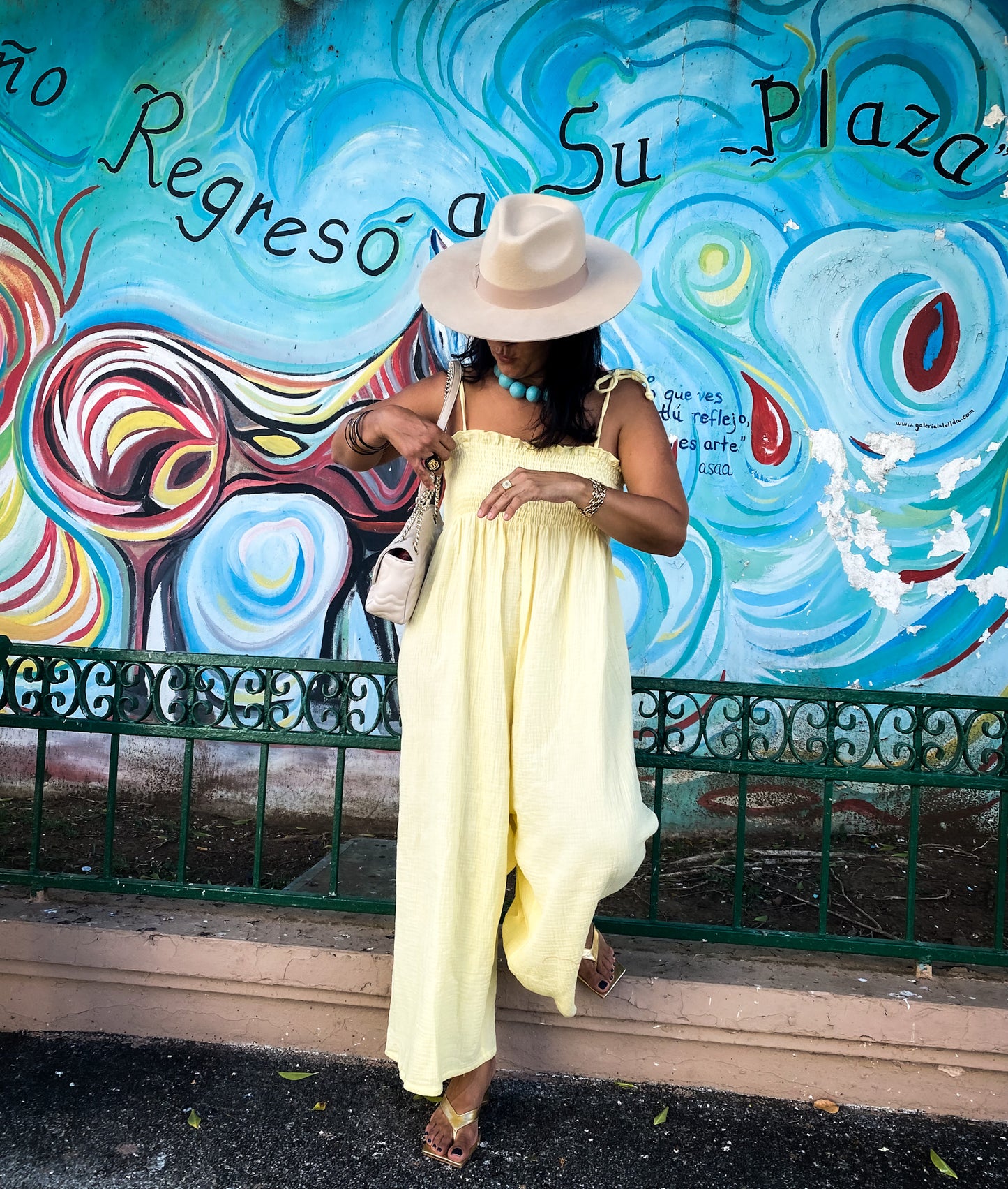 Pastel Yellow  Jumpsuit