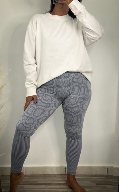 Snake Print Activewear Set